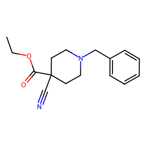CAS: 123730-67-6 | OR83623 | Ethyl 1-benzyl-4-cyanopiperidine-4-carboxylate