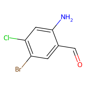 CAS: 1036757-11-5 | OR83634 | 2-Amino-5-bromo-4-chlorobenzaldehyde