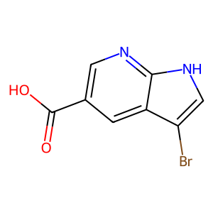 CAS: 1234616-00-2 | OR83663 | 3-Bromo-1H-pyrrolo[2,3-b]pyridine-5-carboxylic acid
