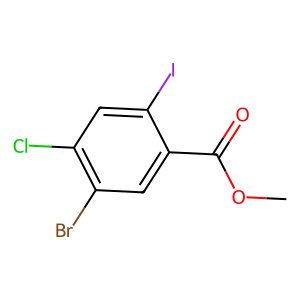 CAS: 1528948-34-6 | OR83872 | Methyl 5-bromo-4-chloro-2-iodobenzoate