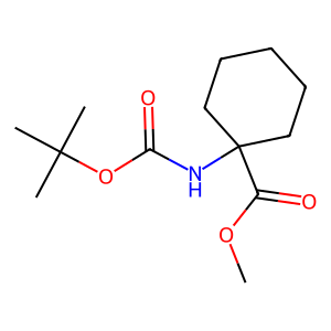 CAS: 1144505-90-7 | OR83878 | Methyl 1-((tert-butoxycarbonyl)amino)cyclohexanecarboxylate