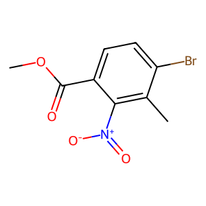 CAS: 821773-44-8 | OR83927 | Methyl 4-bromo-3-methyl-2-nitrobenzoate