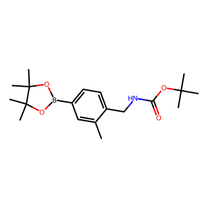 CAS: 1798791-43-1 | OR84042 | tert-Butyl (2-methyl-4-(4,4,5,5-tetramethyl-1,3,2-dioxaborolan-2-yl)benzyl)carbamate