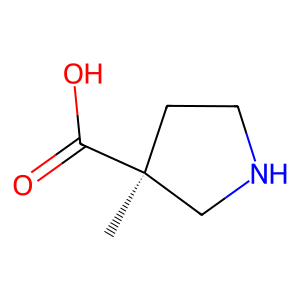 CAS: 1427203-57-3 | OR84043 | (S)-3-Methylpyrrolidine-3-carboxylic acid
