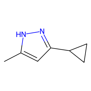 CAS: 1287752-76-4 | OR84128 | 3-Cyclopropyl-5-methyl-1H-pyrazole