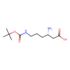 CAS: 1956436-56-8 | OR84295 | (S)-3-Amino-6-((tert-butoxycarbonyl)amino)hexanoic acid