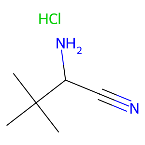 CAS: 1803596-52-2 | OR84297 | 2-Amino-3,3-dimethylbutanenitrile hydrochloride