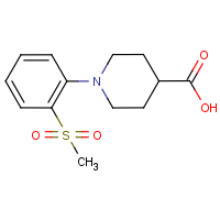 CAS: 942474-20-6 | OR8442 | 1-[2-(Methylsulphonyl)phenyl]piperidine-4-carboxylic acid