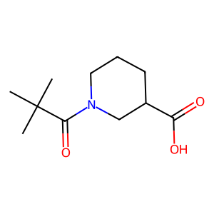 CAS: 923177-08-6 | OR84489 | 1-(2,2-Dimethylpropanoyl)piperidine-3-carboxylic acid