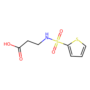 CAS: 82068-12-0 | OR84545 | 3-(Thiophene-2-sulfonamido)propanoic acid