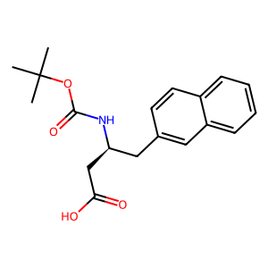 CAS: 219297-11-7 | OR84706 | (S)-3-((tert-Butoxycarbonyl)amino)-4-(naphthalen-2-yl)butanoic acid