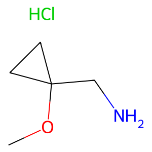 CAS: 1574118-00-5 | OR84771 | (1-Methoxycyclopropyl)methanamine hydrochloride