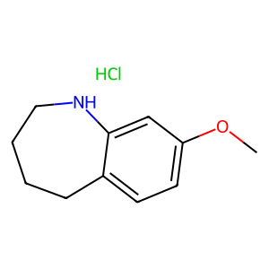 CAS: 17537-86-9 | OR84889 | 8-Methoxy-2,3,4,5-tetrahydro-1h-benzo[b]azepine hydrochloride