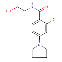 CAS: 952183-24-3 | OR8498 | 2-Chloro-N-(2-hydroxyethyl)-4-pyrrolidin-1-ylbenzamide