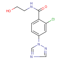 CAS: 952183-15-2 | OR8499 | 2-Chloro-N-(2-hydroxyethyl)-4-(1H-1,2,4-triazol-1-yl)benzamide