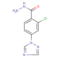 CAS:952183-16-3 | OR8501 | 2-Chloro-4-(1H-1,2,4-triazol-1-yl)benzhydrazide
