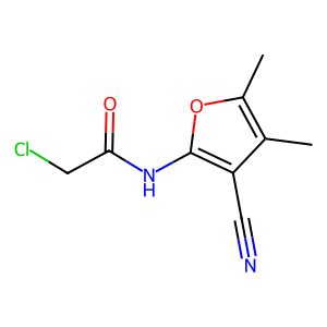 CAS: 72965-47-0 | OR85098 | 2-Chloro-n-(3-cyano-4,5-dimethylfuran-2-yl)acetamide