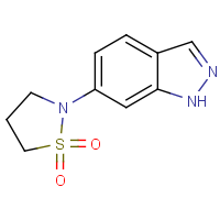 CAS:952183-42-5 | OR8511 | 6-(1,1-Dioxoisothiazolidin-2-yl)-1H-indazole