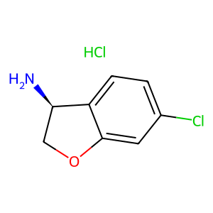 CAS: 2250243-15-1 | OR85206 | (S)-6-Chloro-2,3-dihydrobenzofuran-3-amine hydrochloride