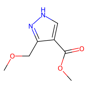 CAS: 318496-66-1 | OR85273 | 3-Methoxymethyl-1H-pyrazole-4-carboxylic acid methyl ester