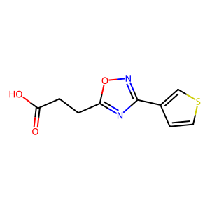 CAS: 500025-30-9 | OR85325 | 3-[3-(thiophen-3-yl)-1,2,4-oxadiazol-5-yl]propanoic acid