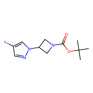 CAS: 951259-19-1 | OR85365 | tert-Butyl 3-(4-iodo-1H-pyrazol-1-yl)azetidine-1-carboxylate