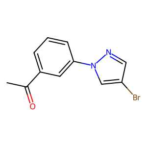 CAS: 1517800-84-8 | OR85392 | 1-(3-(4-Bromo-1H-pyrazol-1-yl)phenyl)ethanone