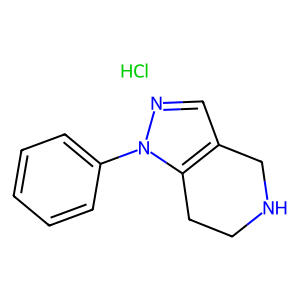 CAS: 1075729-10-0 | OR85409 | 1-Phenyl-4,5,6,7-tetrahydro-1H-pyrazolo[4,3-c]pyridine hydrochloride