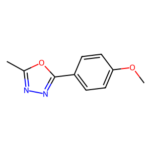 CAS: 25877-54-7 | OR85611 | 2-(4-Methoxyphenyl)-5-methyl-1,3,4-oxadiazole