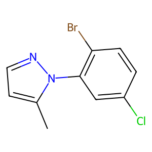 CAS: 1125828-28-5 | OR85660 | 1-(2-Bromo-5-chlorophenyl)-5-methyl-1H-pyrazole