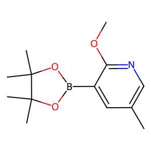 CAS: 1083168-84-6 | OR85695 | 2-Methoxy-5-methyl-3-(4,4,5,5-tetramethyl-1,3,2-dioxaborolan-2-yl)pyridine