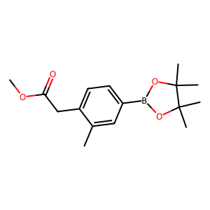 CAS: 1415960-54-1 | OR85767 | Methyl 2-(2-methyl-4-(4,4,5,5-tetramethyl-1,3,2-dioxaborolan-2-yl)phenyl)acetate