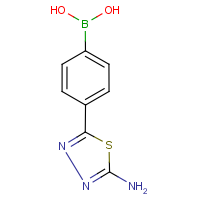 CAS:957034-52-5 | OR8587 | 4-(5-Amino-1,3,4-thiadiazol-2-yl)benzeneboronic acid