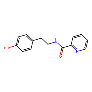 CAS: 791805-78-2 | OR85885 | n-[2-(4-hydroxyphenyl)ethyl]pyridine-2-carboxamide