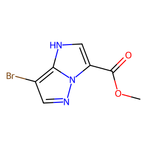 CAS: 2090040-33-6 | OR85903 | Methyl 7-bromo-1H-imidazo[1,2-b]pyrazole-3-carboxylate