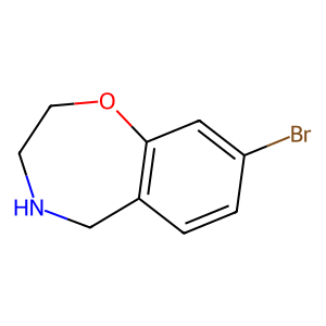 CAS: 1215074-47-7 | OR85919 | 8-Bromo-2,3,4,5-tetrahydrobenzo[f][1,4]oxazepine