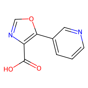 CAS: 1083224-10-5 | OR85956 | 5-(Pyridin-3-yl)oxazole-4-carboxylic acid