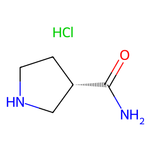 CAS: 1279048-81-5 | OR85975 | (S)-Pyrrolidine-3-carboxamide hydrochloride