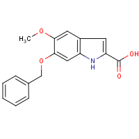 CAS: 2495-92-3 | OR8600T | 6-(Benzyloxy)-5-methoxy-1H-indole-2-carboxylic acid
