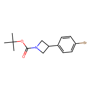 CAS: 1203681-52-0 | OR86138 | tert-Butyl 3-(4-bromophenyl)azetidine-1-carboxylate