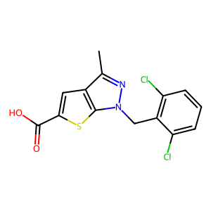 CAS: 554439-41-7 | OR86183 | 1-[(2,6-dichlorophenyl)methyl]-3-methyl-1h-thieno[2,3-c]pyrazole-5-carboxylic acid