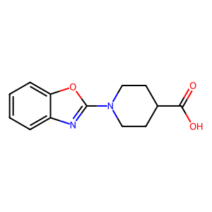 CAS: 181811-46-1 | OR86207 | 1-(1,3-Benzoxazol-2-yl)piperidine-4-carboxylic acid
