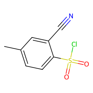 CAS: 1261682-98-7 | OR86219 | 2-Cyano-4-methylbenzenesulfonyl chloride