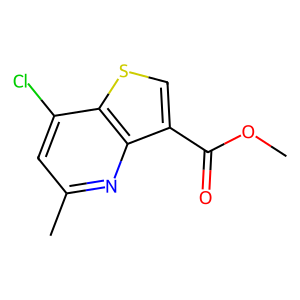 CAS: 2573798-40-8 | OR86286 | Methyl 7-chloro-5-methylthieno[3,2-b]pyridine-3-carboxylate