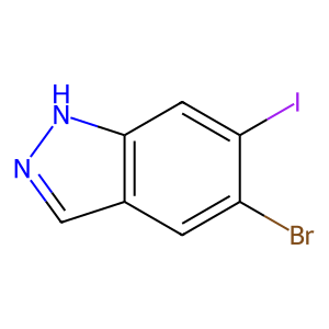 CAS: 2375196-17-9 | OR86290 | 5-Bromo-6-iodo-1H-indazole