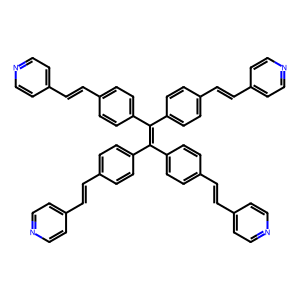 CAS: 2135870-71-0 | OR86293 | 1,1,2,2-Tetrakis(4-((E)-2-(pyridin-4-yl)vinyl)phenyl)ethene
