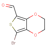 CAS: 852054-42-3 | OR8641 | 7-Bromo-2,3-dihydrothieno[3,4-b][1,4]dioxine-5-carboxaldehyde