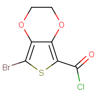 CAS:886851-53-2 | OR8642 | 7-Bromo-2,3-dihydrothieno[3,4-b][1,4]dioxine-5-carbonyl chloride