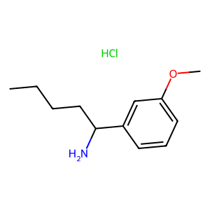 CAS: 1864013-97-7 | OR86492 | 1-(3-Methoxyphenyl)pentan-1-amine hydrochloride