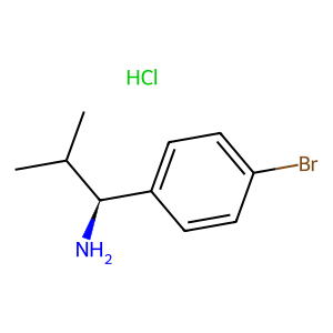CAS: 1391414-33-7 | OR86543 | (S)-1-(4-Bromophenyl)-2-methylpropan-1-amine hydrochloride